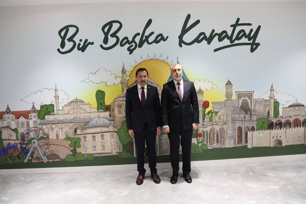 Başkan Kılca, Bakan Işıkhan’a Karatay'ı tanıttı, yatırımları anlattı 7